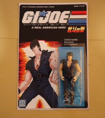 gi joe OTOKU NO KEN Kenshiro custom vintage style cobra mad max period