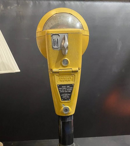 アメリカNYレトロ Duncan Meter コイン式駐車メーター アメリカNYレトロ Duncan Meter コイン式駐車メーター