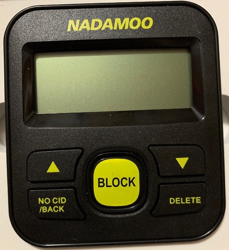 NADAMOO Call Blocker, One Click Block Unwanted Nuisance Call On Landline Phone,