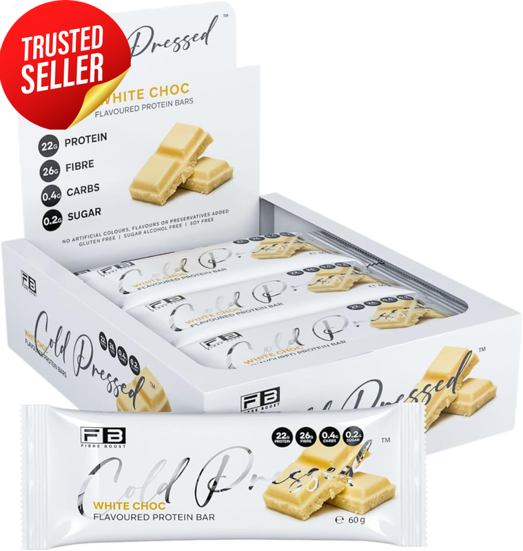 Protein Bar Cold Pressed White Choc