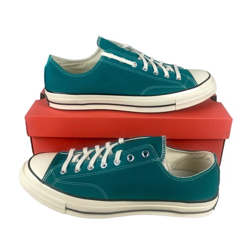 

НОВЫЕ мужские кроссовки Converse Chuck Taylor 70 Ox Malachite Green Egret, размер 13, Зеленый, Converse Chuck 70 OX