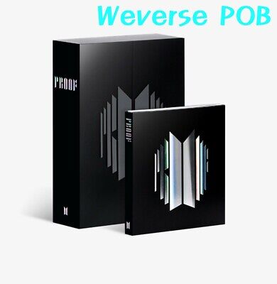 BTS PROOF Album COMPACT/STANDARD SELECT CD+Poster+PhotoBook+etc+GIFT+Weverse POB