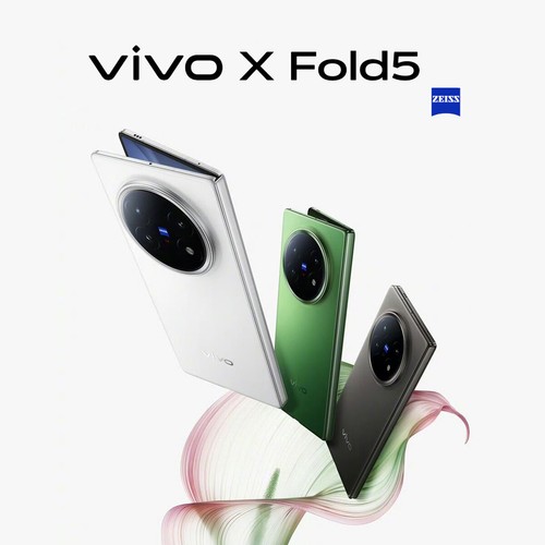 Original Vivo X Fold 5 Fold5 5G Foldable Phone Snapdragon 8