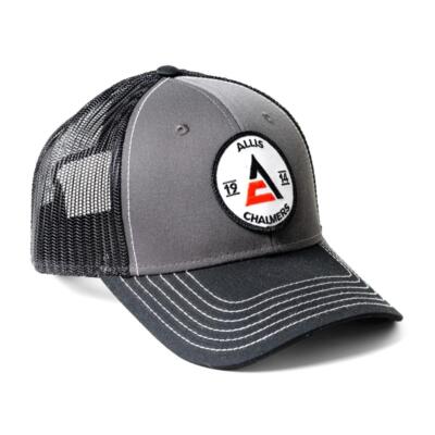 Allis Chalmers 1914 Logo Gray with Black Mesh Back Hat, 14GBM