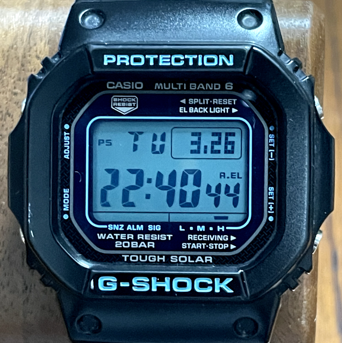 G-Shock GW-M5610BA-1JF Black & Blue Series - Shopping In
