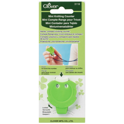 Clover Deluxe Knitting Stitch Row Counter Mini Kacha Kacha [CL3118]