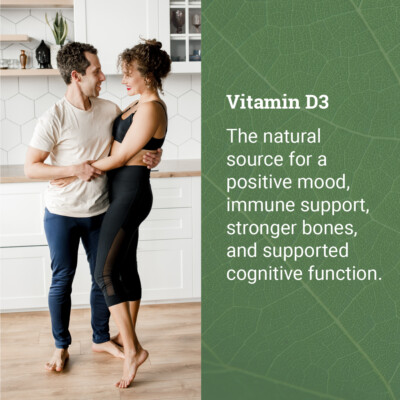 Vegan Vitamin D3 5000 IU Capsules - 120 Capsules (4-Month Supply)