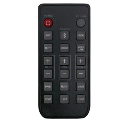 New Replace Remote for Philips Soundbar Speaker System CSS2123 CSS2133 CSS2123B