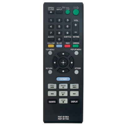 New RMT-B110A Replace Remote for Sony Blu-Ray BDP-BX58 BDP-BX38 BDPBX58 BDPBX38