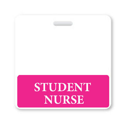 5 Pack - Student Nurse Badge Buddy Horizontal - ID Card Buddies for Nurses