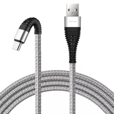 Long 10ft Long USB-C Cable Charger Cord Type-C Power Wire for Smart Phones