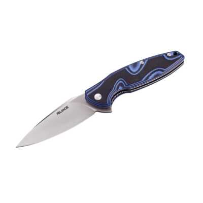 RUIKE Fang Liner Lock Blue/Black Folding Knife (P105-Q)