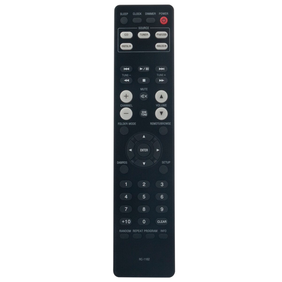 RC-1162 Replace Remote Control for Denon CD Receiver RCD-M39