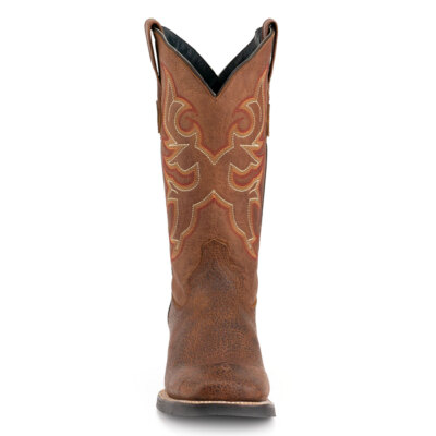 Pre-owned Ferrini Women's Toro Square Toe Brandy Western Boot (8299355)