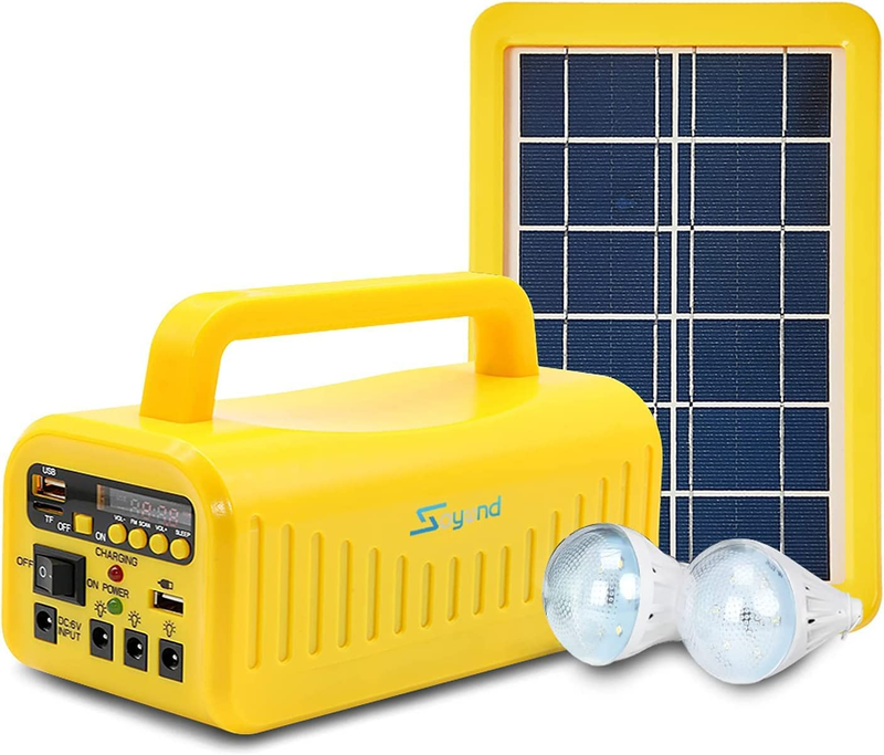 Portable Power Station -  Battery Generator with Solar Generator (Solar Panel In