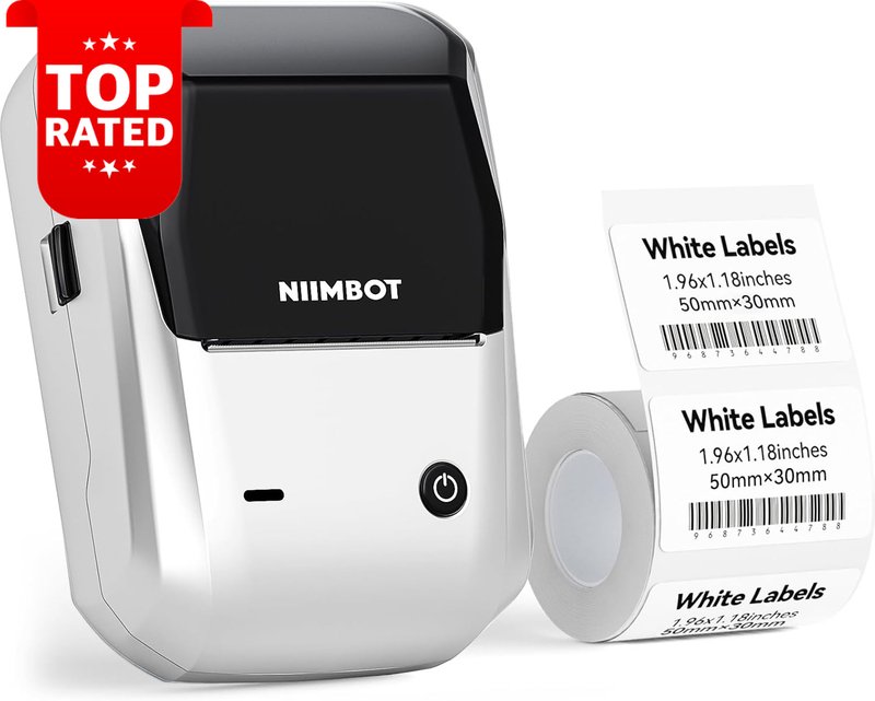 B1 Thermal Label Maker Portable Printer for Business Clothing Jar Compatible PC