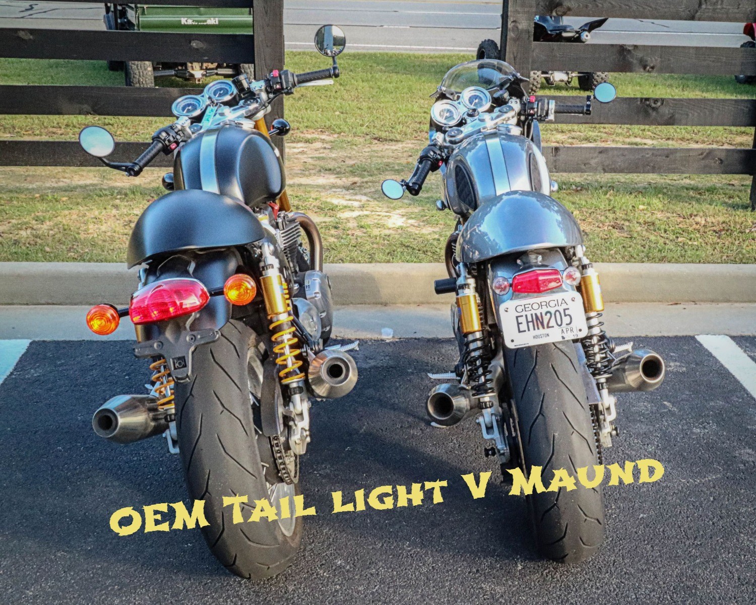 LED LUCAS TAIL TIDY TURN SIGNAL KIT TRIUMPH THRUXTON R RS 1200 Plug and Play