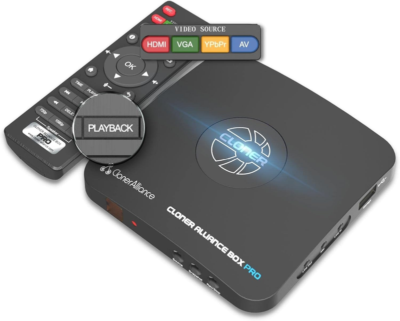 Dvr Hdmi Capture Tv Playback Rca/ypbpr/vga To Digital Converter