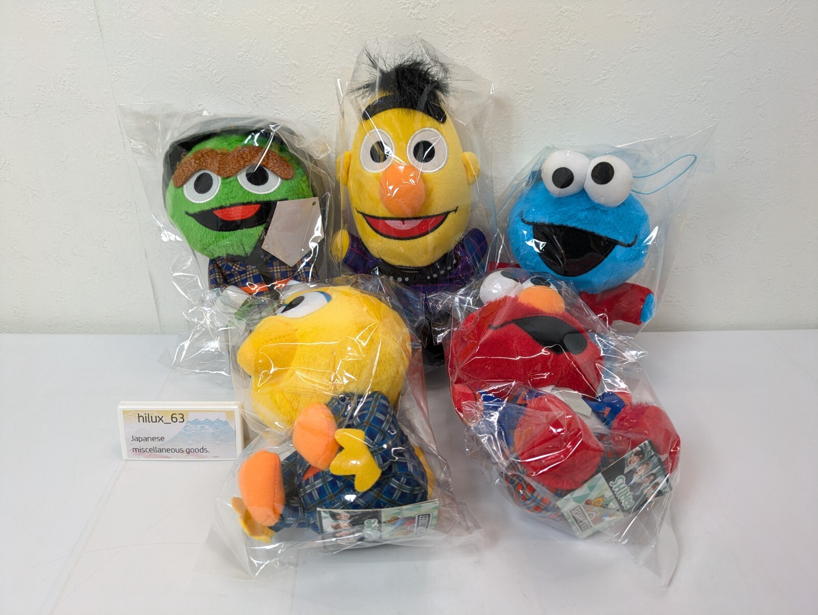 即3000☆ SHINee×SESAME STREET お座りBIGぬいぐるみ セサミ