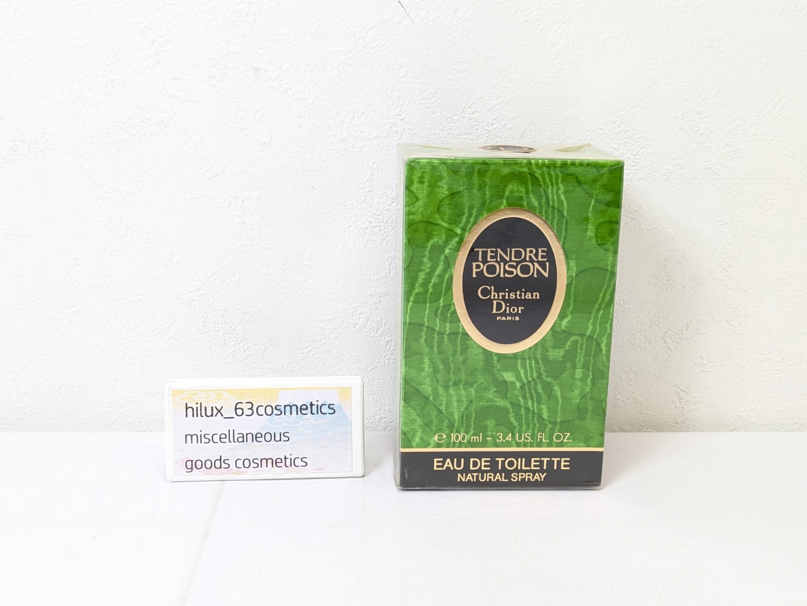 未使用 Christian Dior TENDRE POISON 100ml ❤️POISON TENDRE DIOR,3.4 oz.100 ml SPRAY,FIRST VERSION