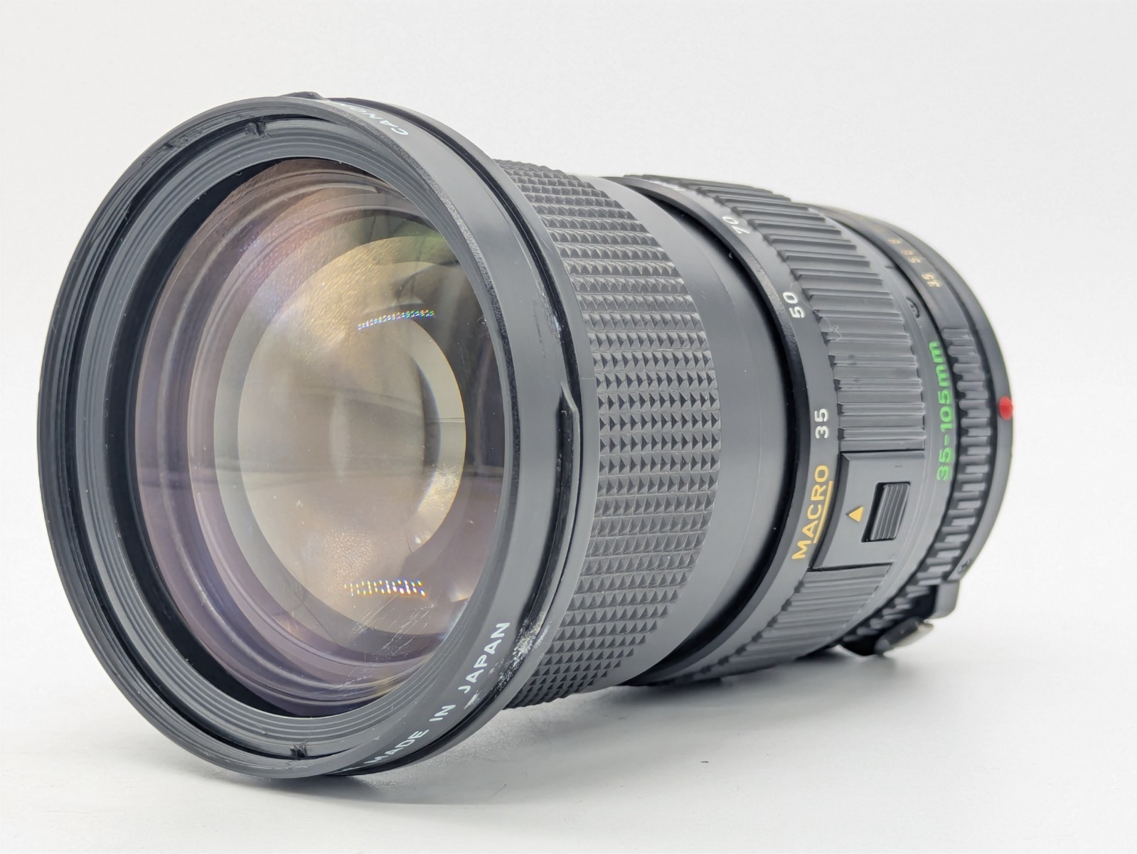【美品】Canon AE-1 / New FD 35-105mm 1:3.5 Near MINT] Canon New FD NFD 35-105mm F3.5 MF Macro Zoom Lens
