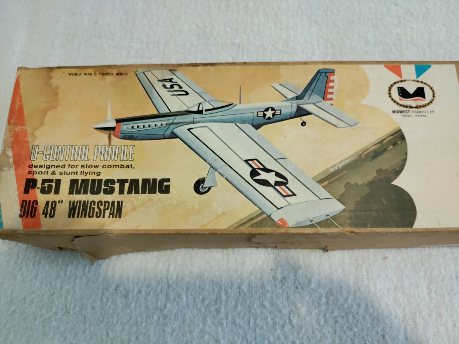 P51 control line Midwest airplane kit C/L 48" wsのeBay公認海外通販｜セカイモン