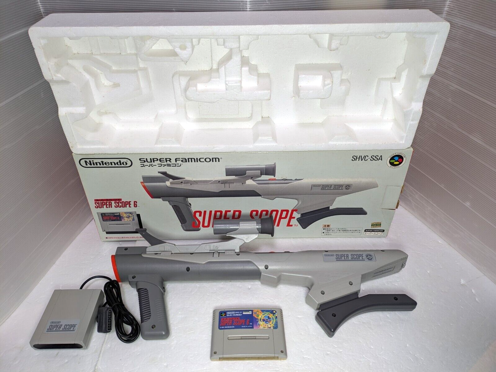 Nintendo Super Famicom Super Scope 6 SFC SNES SHVC-SSA Japan Nintendo Super Famicom Super Scope 6 SFC SNES SHVC-SSA Japan