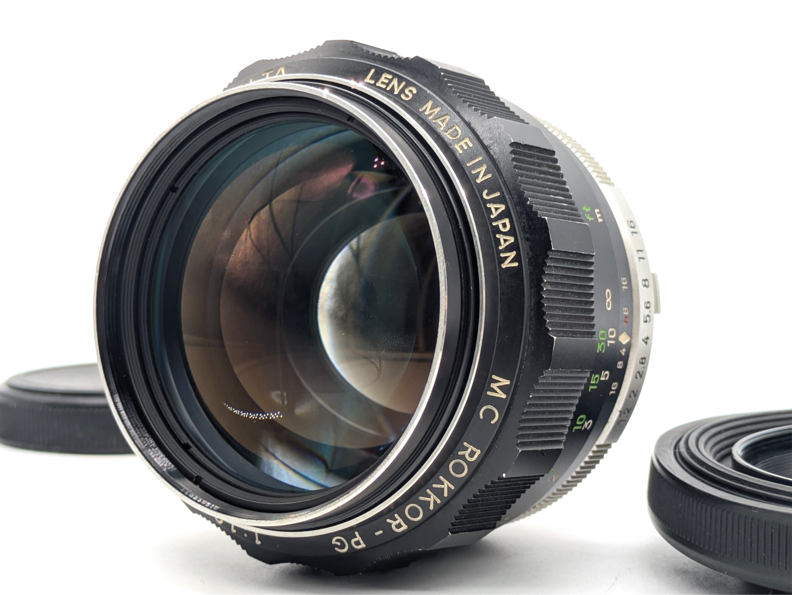 【鷹の目】Minolta MC-ROKKOR PG 58mm F1.2 332 Overview of the MINOLTA MC ROKKOR 1: 1.2 f = 58mm | Happy