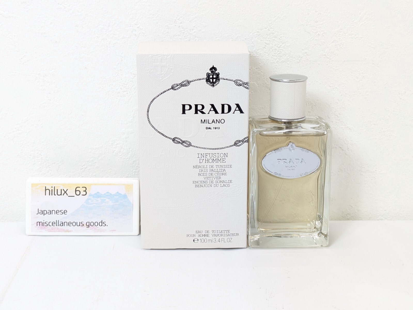 香水(女性用) PRADA INFUSION D'HOMME 100ml Prada Infusion D'Homme Eau De Toilette 100ml 3.4fl oz fragrance