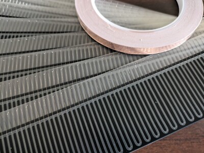 Kit: 10 MiaSolé 15% Thin Film CIGS Flexible Solar Cells + Copper conductive tape
