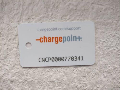 ChargePoint card with $474.93 credit - exp Aug/2031