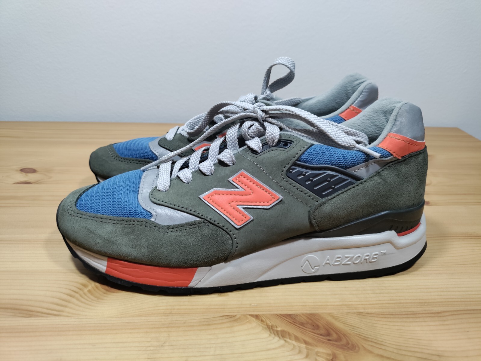Size 7 - New Balance 998 J Crew Made In USA D M998JC3 Suede Size 7 - New Balance 998 J Crew Made In USA D M998JC3 Suede