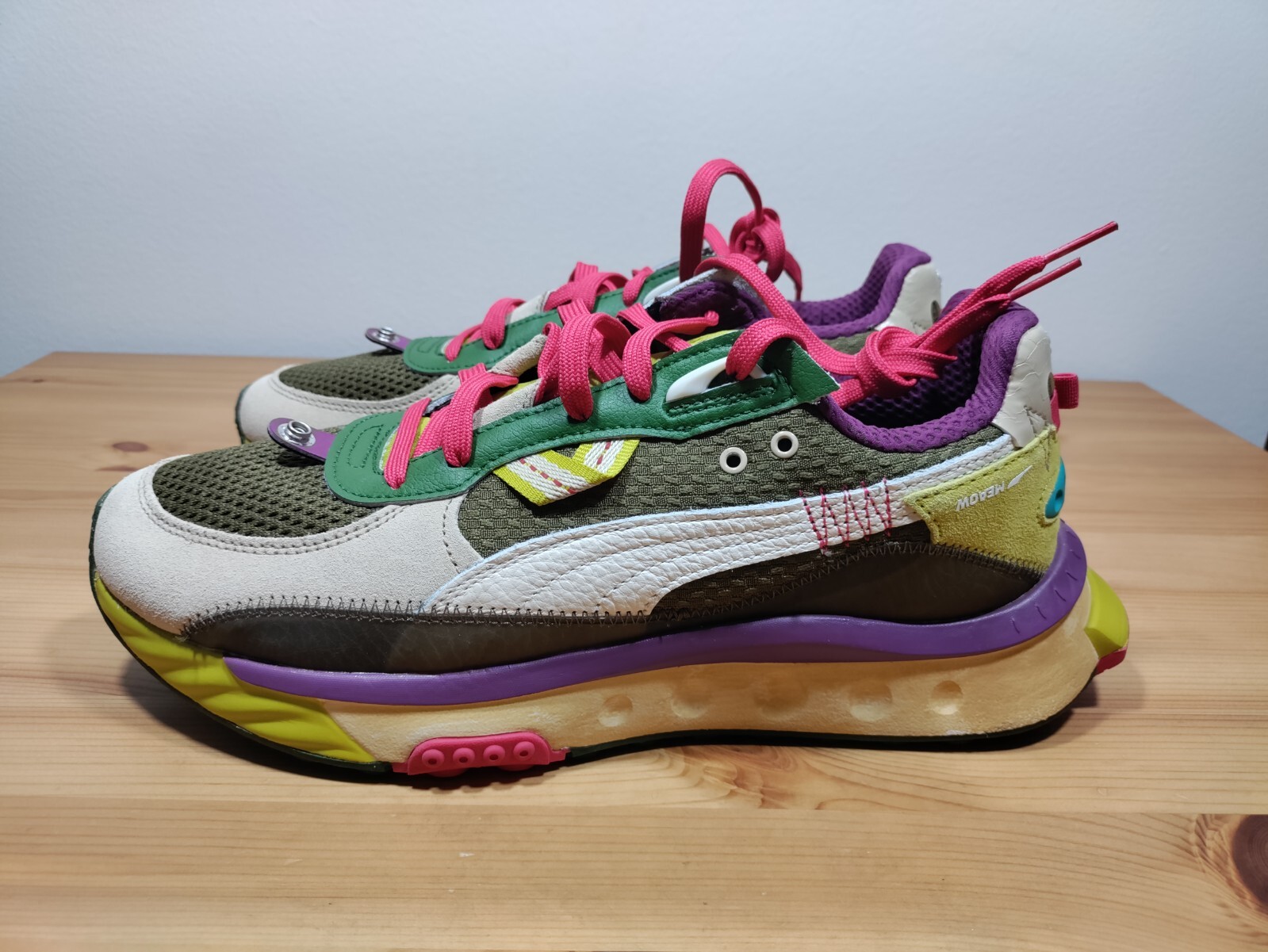 【激レア】PUMA スタジャン ピンクパンサー ビッグロゴ 1507 FLAG STAFF フラッグ スタッフ × PINK PANTHER ピンクパンサー