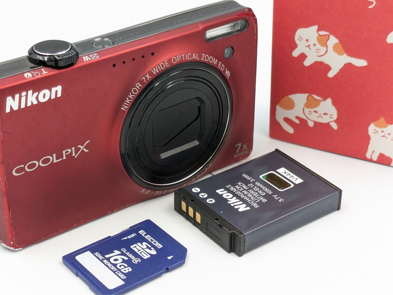 Nikon COOLPIX S6000 Digital Camera - red From Japan m | eBay Nikon COOLPIX S6000 Digital Camera - red From Japan m | eBay