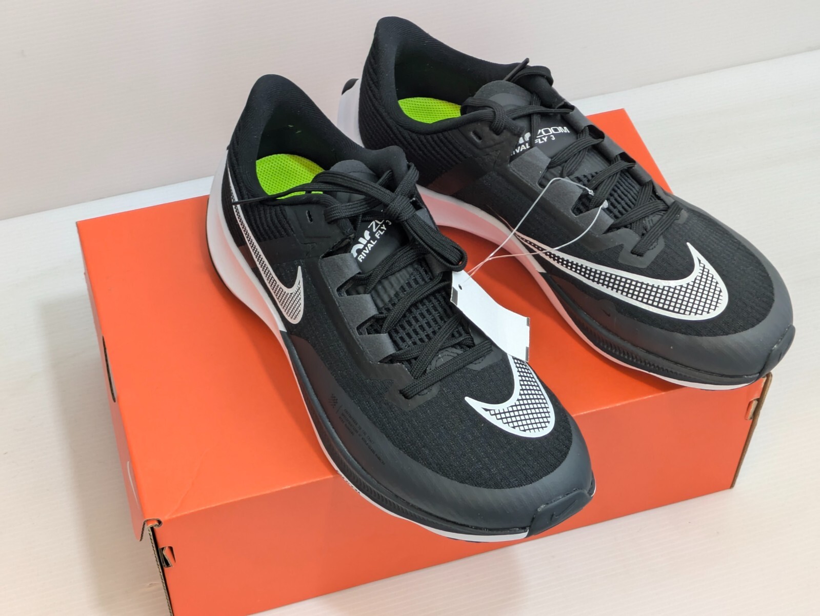 【新品タグ付き】NIKE AIR ZOOM RIVAL FLY 3 26cm NIKE（ナイキ） AIR ZOOM RIVAL FLY 3（エアズームライバル