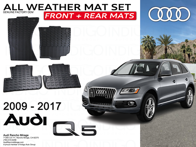 Audi sq5 outlet rubber floor mats