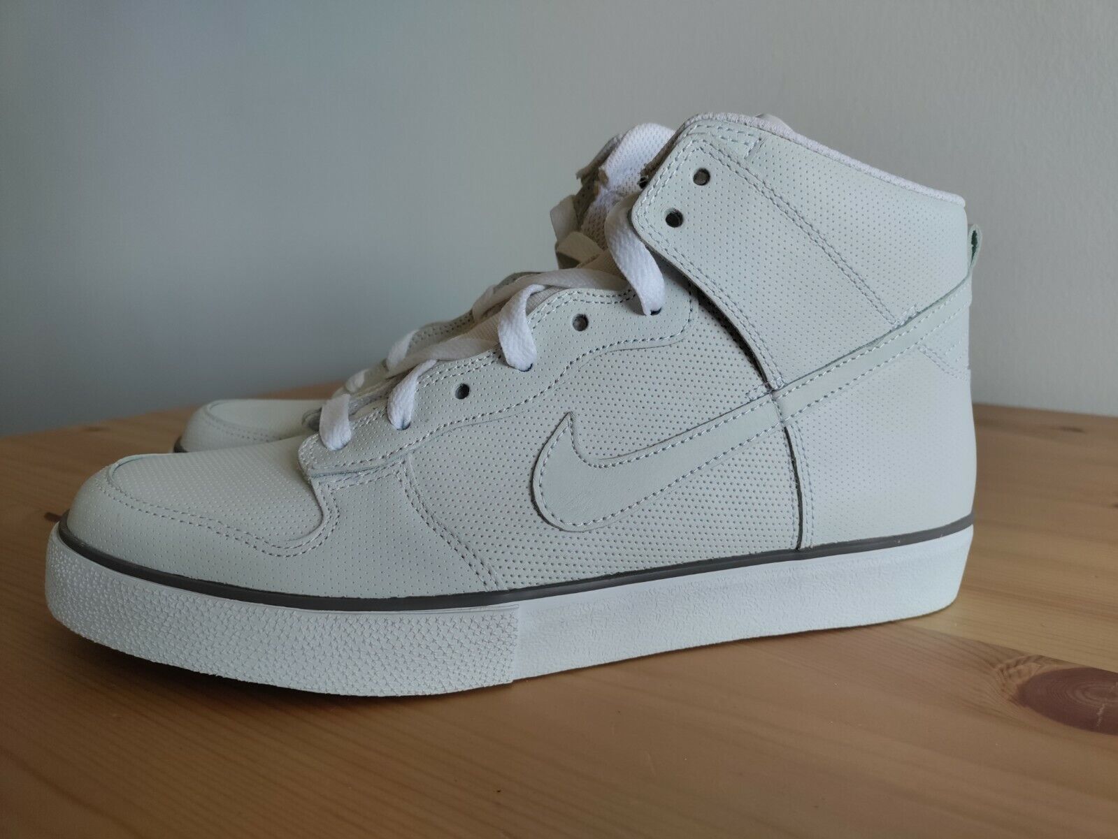 Rare*Nike Dunk High AC Vintage (2010) 398263-100 White Soft Rare*Nike Dunk High AC Vintage (2010) 398263-100 White Soft