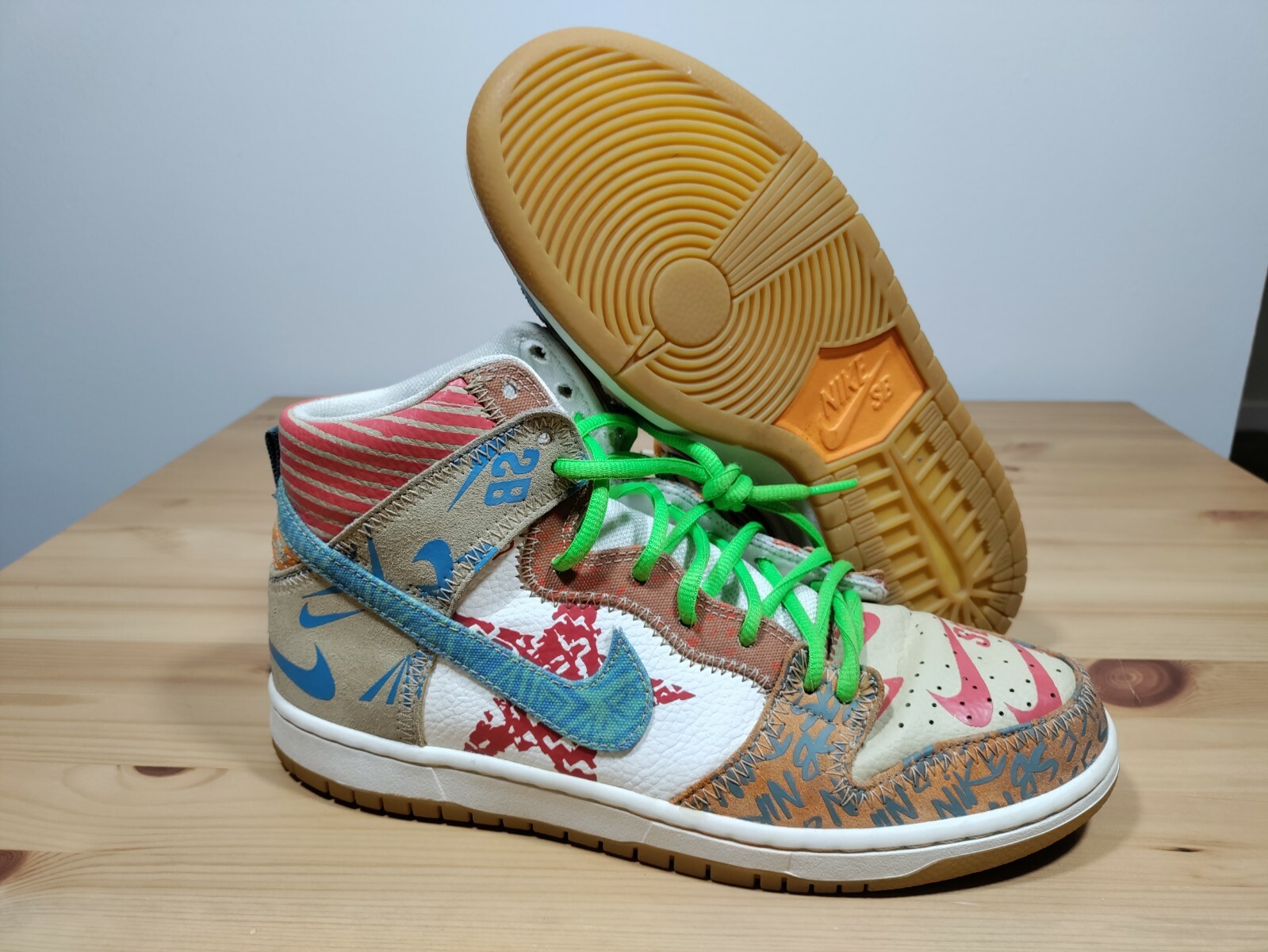 Size 10 - Nike SB Dunk High Thomas Campbell What The 2017 Size 10 - Nike SB Dunk High Thomas Campbell What The 2017