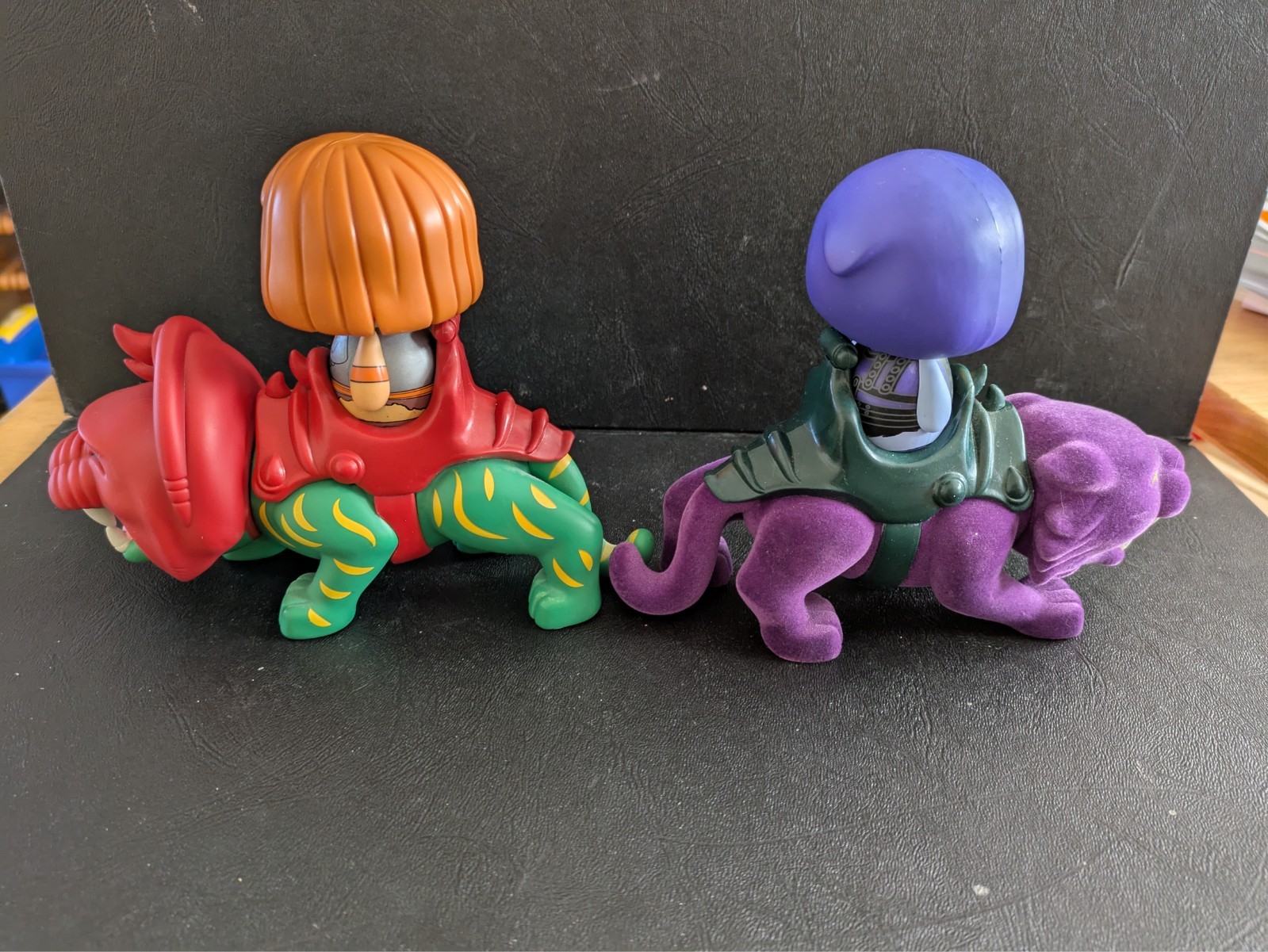 FUNKO DORBZ RIDZ MASTERS OF THE UNIVERSE SKELETOR and HEMAN Riding!! Loose