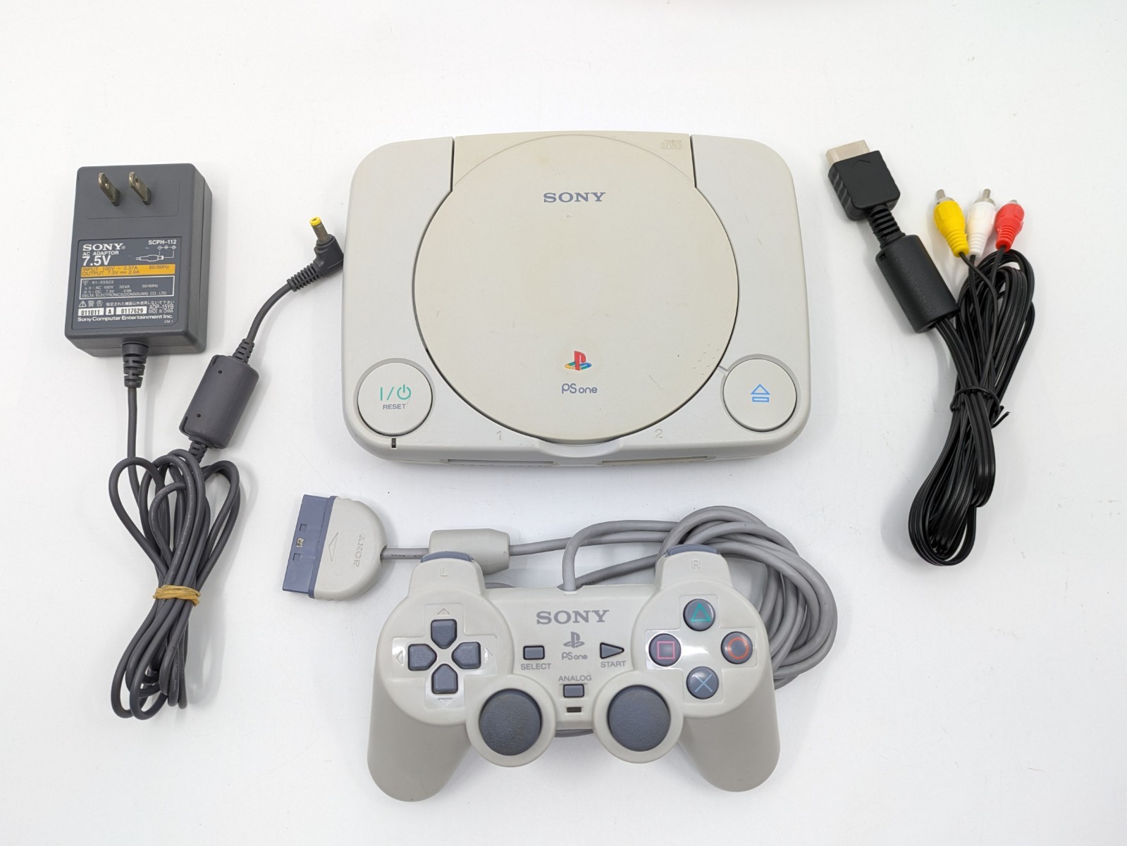 Sony PlayStation PS One SCPH-100 Console - Tested Working w