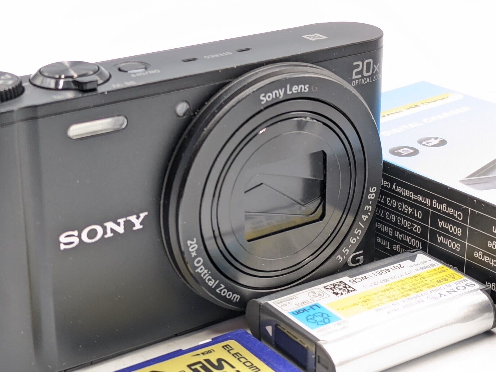 N-Mint Sony Cyber-Shot DSC-WX350 Digital Camera Black N-Mint Sony Cyber-Shot DSC-WX350 Digital Camera Black