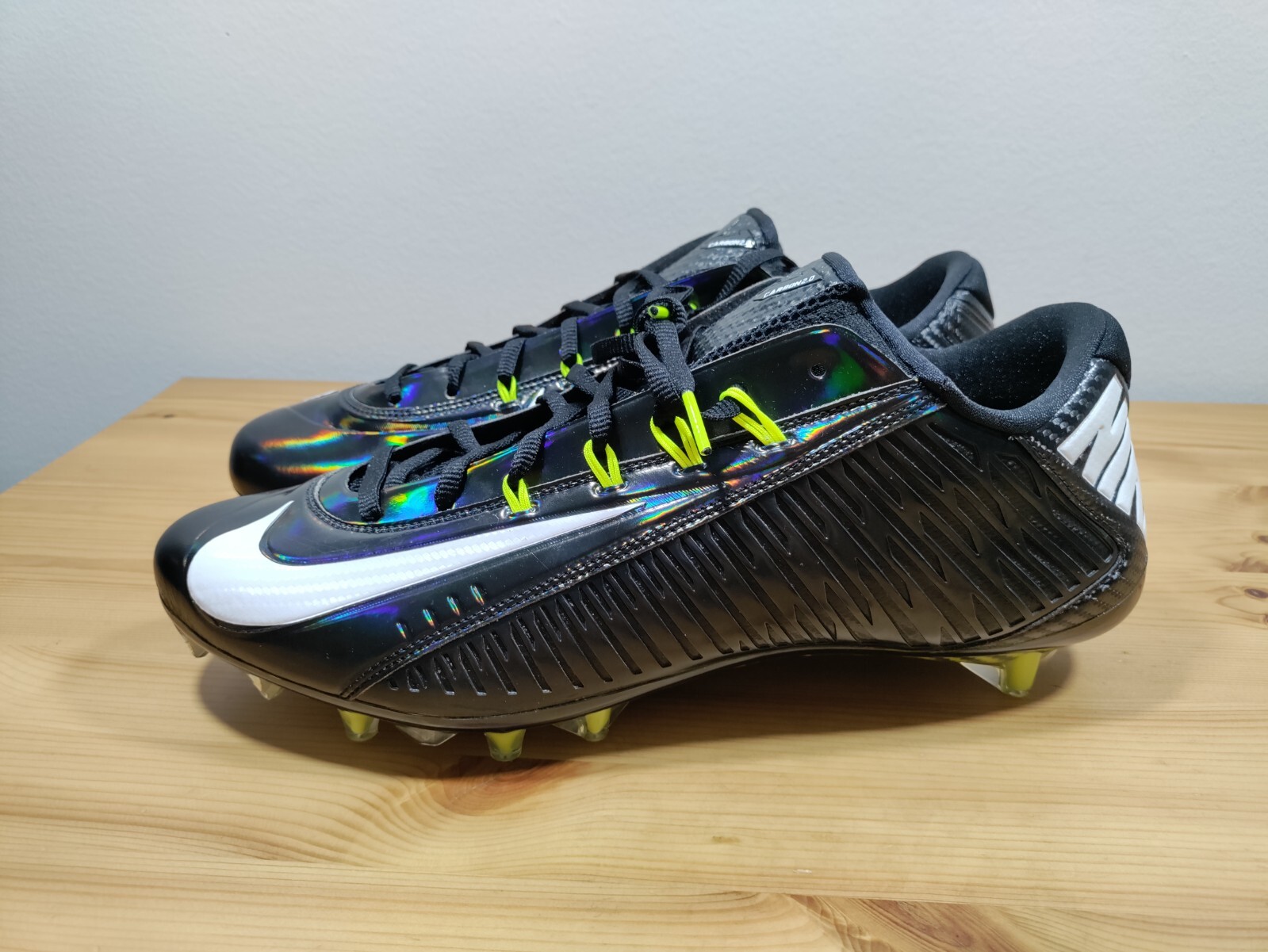 スパイク NIKE VAPOR CARBON 2014 ELITE TD Nike Vapor Carbon Elite 2014 TD Football Cleats White/Silver
