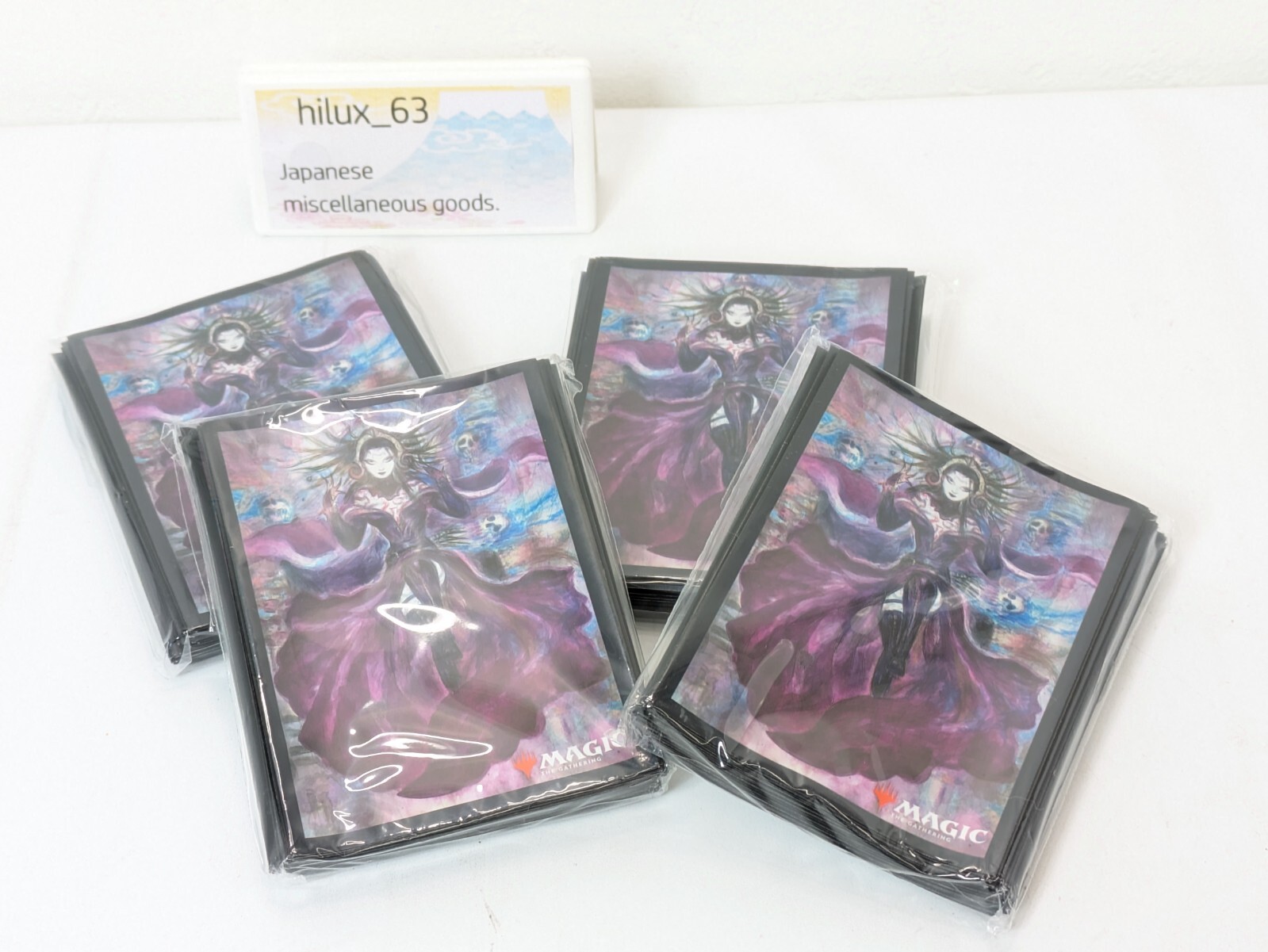 Set of 4) Liliana, Dreadhorde General Sleeves Yoshitaka