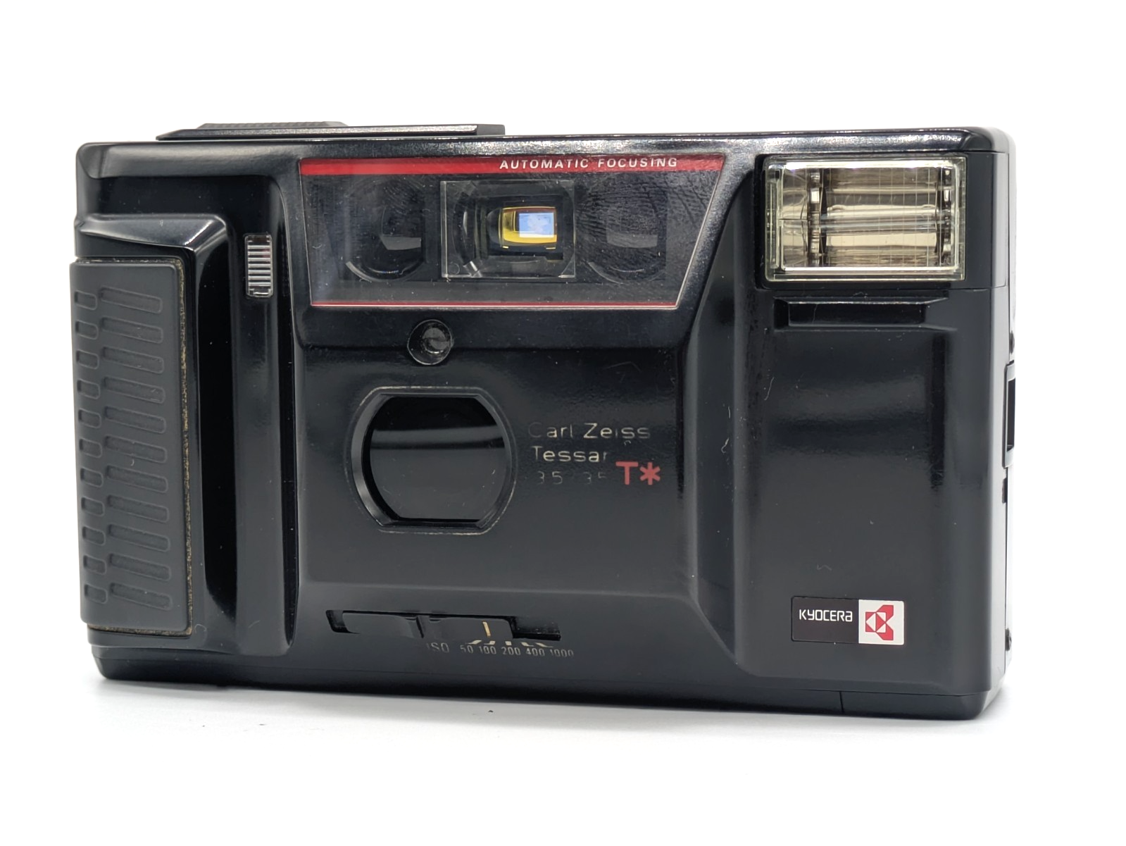 フィルムカメラ KYOCERA TPROOF carl zeiss tessar 3.5/35 Kyocera TPROOF Carl Zeiss Tessar 35mm f/3.5 – Film Supply Club