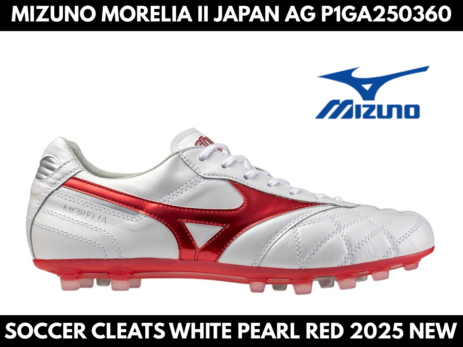 New Mizuno Morelia II Japan AG P1GA250360 Soccer Cleats