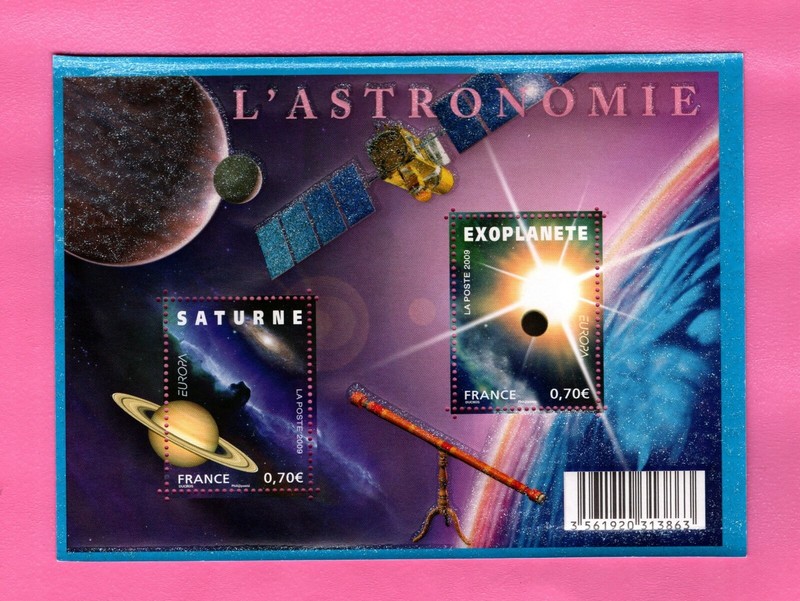 France - 2009 - F4353**Mnh - Europe - Astronomie - Saturne- Exoplanete - Cote 5â¬