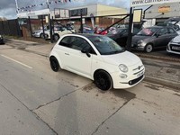 FIAT 500 2015 WHITE 1.2 Lounge 3dr h/b ONLY 42044 Miles
