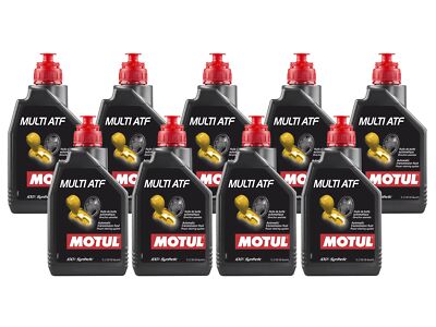 Motul MULTI ATF - 9L - Fully Synthetic Automatic Transmission Fluid (9 x 1L)