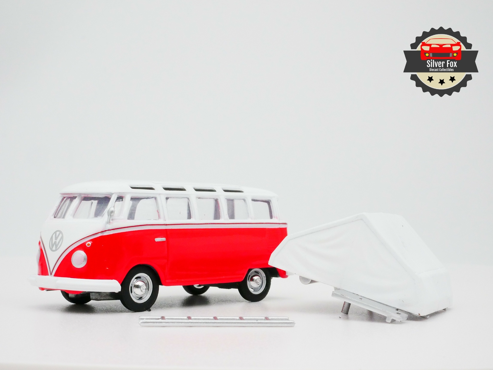 1964 VOLKSWAGEN SAMBA CAMPING 1:64 SCALE DIECAST COLLECTOR COLLECTOR MODEL CAR