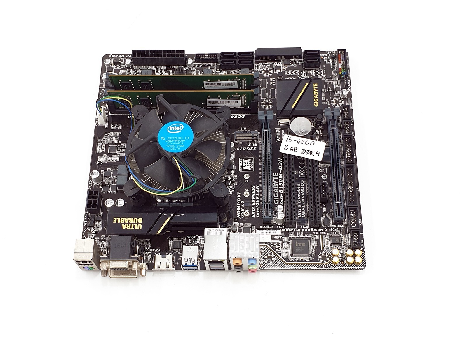 core-i5 6500,B150M-D3H DDR3,gtx750ti等セット GYGABYTE GA-B150M-D3H Motherboard i5-6500 CPU 8GB DDR4 RAM